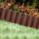 Vilde Palisada płotek ogrodowy obrzeże do grządek trawnika border brązowy 25 cm 1