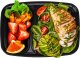 Excellent Houseware Pojemnik na żywność dzielony lunchbox z 2 przegródkami zestaw 10 szt. 1,2 l 4