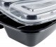 Excellent Houseware Pojemnik na żywność dzielony lunchbox z 2 przegródkami zestaw 10 szt. 1,2 l 5