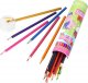 Free & Easy Kredki ołówkowe kolorowe w metalowym pudełku z temperówką 24 kolory 10