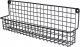 Vilde Półka ścienna na przyprawy metalowa czarna loft 39,5x6,5x14cm 2
