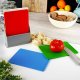 Deska do krojenia Excellent Houseware plastikowa 4szt. ze stojakiem 1