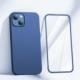Joyroom Joyroom 360 Full Case etui pokrowiec do iPhone 13 obudowa na tył i przód + szkło hartowane niebieski (JR-BP927 blue) 1