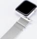 Dux Ducis Dux Ducis Magnetic Strap pasek do Watch 7 / 6 / 5 / 4 / 3 / 2 / SE (41 / 40 / 38mm) magnetyczna opaska srebrny (Milanese Version) 2