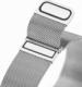 Dux Ducis Dux Ducis Magnetic Strap pasek do Watch 7 / 6 / 5 / 4 / 3 / 2 / SE (41 / 40 / 38mm) magnetyczna opaska srebrny (Milanese Version) 3