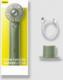 Wentylator Baseus Baseus mini wentylator wiatrak powerbank z wbudowanym kablem Lightning 4000mAh niebieski (ACFX010003) 2