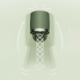 Wentylator Baseus Baseus mini wentylator wiatrak powerbank z wbudowanym kablem Lightning 4000mAh niebieski (ACFX010003) 8