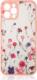 Hurtel Design Case etui do iPhone 13 Pro Max pokrowiec w kwiaty różowy 1