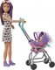 Lalka Barbie Barbie Opiekunka Skipper Wózek + bobas Zestaw GXT34 2