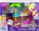 Figurka Mattel Polly Pocket Flamingowa myjnia Zestaw HHJ05 1