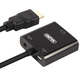 Adapter AV Unitek HDMI Micro - HDMI HDMI - D-Sub (VGA) + Jack 3.5mm HDMI Mini - HDMI czarny (Y-6355) 2