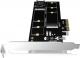 Kontroler Icy Box PCIe 3.0 x4 - M.2 PCIe + M.2 SATA (60093) 2