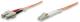 Intellinet Network Solutions Patchcord światłowodowy LC/SC OM1 62,5/125um Duplex Multimode, 10m Pomarańczowy (471299) 1