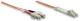 Intellinet Network Solutions Patchcord światłowodowy LC/SC OM1 62,5/125um Duplex Multimode, 10m Pomarańczowy (471299) 1