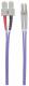 Intellinet Network Solutions Patchcord światłowodowy LC/SC OM4 50/125um Duplex Multimode, 3m, fioletowy (750936) 3