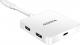 Stacja/replikator ADATA USB-C - 2x USB-A + 1x USB-C + 1x HDMI (ACH3PL-HUB-CWH) 1