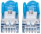 Intellinet Network Solutions Patchcord Cat6A, SFTP, 1m, niebieski (350730) 2