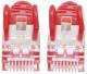 Intellinet Network Solutions Patchcord Cat6A, SFTP, 0.5m, czerwony (319034) 2
