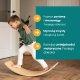 MeowBaby Deska Balansująca dla dzieci 64x30 cm, Balance Board Junior, MeowBaby jeden rozmiar 2