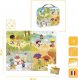 Janod Puzzle w walizce Pory roku 36 elementów 4+ Made in France, Janod jeden rozmiar 2