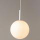Lampa wisząca Sigma Lampa wisząca Gama biały zwis do salonu bańka nad stolik 4