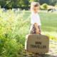 Childhome Walizka dziecięca Mini Traveller khaki (CWSCKKA) 9