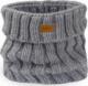 Nandy Nandy Komplet Dziecięcy Komin Czapka Z Polarem - Zest-Cg-18232-Jasn-Szar 1