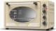 Mini piekarnik TurboTronic Retro piekarnik elektryczny TurboTronic termoobieg rożno 45L 2000W Cream 11