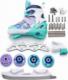 Rolki Meteor Blueberry rekreacyjne regulowane turkusowe r. 38-41 2