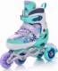 Rolki Meteor Blueberry rekreacyjne regulowane turkusowe r. 38-41 4