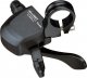 Microshift Manetka MICROSHIFT XLE, Lewa, 2.rzędowa, Kompatybilna z Shimano, Xpress Trigger, Bez Wskaźnika Przełożeń (NEW) 2