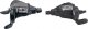Microshift Manetki MICROSHIFT MEZZO, Para, 8.rzędowe(3x8), Kompatybilne z Shimano, Thumb Tap, Optyczny Wskaźnik Przełożeń (NEW) 1