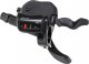 Microshift Manetka MICROSHIFT, Prawa, 7.rzędowa, Kompatybilne z Shimano, Xpress Shifter, Optyczny Wskaźnik Przełożeń, Czarna (NEW) 1