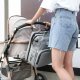 OEM Duży wielofunkcyjny plecak / torba dla mamy z funkcją spania - szara 4