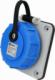 TP Electric Gniazdo hermetyczne tablicowe 230V IP68 0943 2