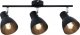 Lampa sufitowa Paulmann Reflektor DAVY max. 3x20W E27 230V czarny metal 5