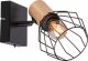 Kinkiet Paulmann Kinkiet ścienny Lanka max. 1x20W E14 230V  czarny/drewno 1