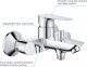 Bateria wannowa Grohe BAUEDGE BATERIA WANNOWA GŁOWICA 35MM 7