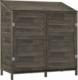 vidaXL vidaXL Szopa ogrodowa, antracytowa, 102x52x112 cm, lite drewno jodłowe 2