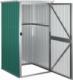 vidaXL vidaXL Szopa ogrodowa, zielona, 88x89x161 cm, stal galwanizowana 4