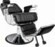 Gabbiano GABBIANO FOTEL BARBERSKI ROYAL CZARNY 2