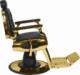Gabbiano GABBIANO FOTEL BARBERSKI FRANCESCO GOLD CZARNY 4