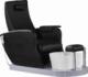 Azzurro FOTEL SPA DO PEDICURE AZZURRO 016A CZARNY Z HYDROMASAŻEM 1