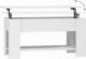vidaXL vidaXL Stolik kawowy, biały, 101x49x52 cm, materiał drewnopochodny 6