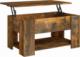 vidaXL vidaXL Stolik kawowy, przydymiony dąb, 79x49x41 cm 2