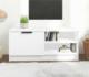 vidaXL Szafka pod telewizor, biała, 80x35x36,5 cm 1