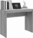 Biurko vidaXL Szare 90 cm x 40 cm 4