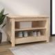 vidaXL vidaXL Szafka na buty, 70x38x45,5 cm, lite drewno sosnowe 1