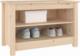 vidaXL vidaXL Szafka na buty, 70x38x45,5 cm, lite drewno sosnowe 4
