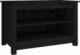 vidaXL vidaXL Szafka na buty, czarna, 70x38x45,5 cm, drewno sosnowe 1